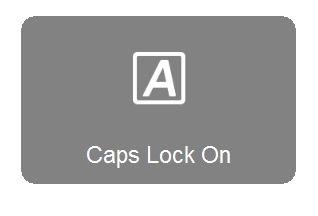 Caps Lock On