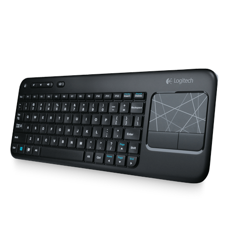 Logitech K400R Touch Keyboard (black/white) | VillMan Computers