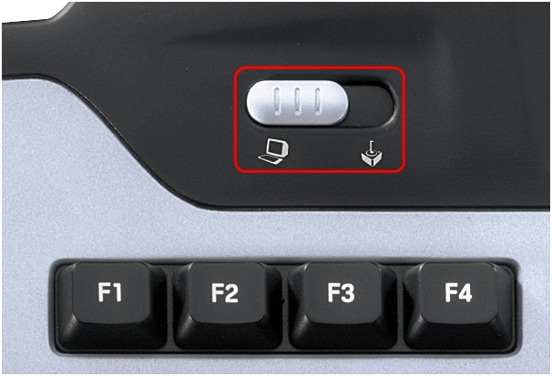 Each time you press the brightness button, the keyboard rotates between three preset brightness levels: off, dim, and bright. G11 brightness button