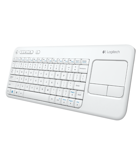 Logitech K400R Touch Keyboard (black/white) | VillMan Computers