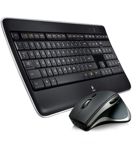 Wireless Performance Illuminated Keyboard And Mouse Combo Mx800 Logitech