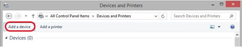 Windows Add a Device