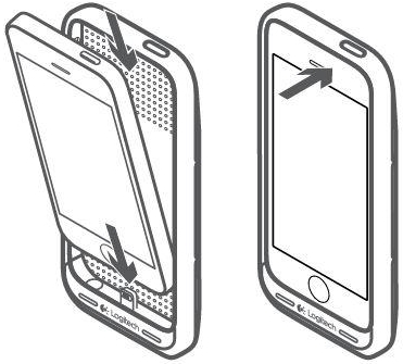 iPhone 5/5s용 보호 [+] 전원 케이스 사용 – Logitech 지원 + 다운로드