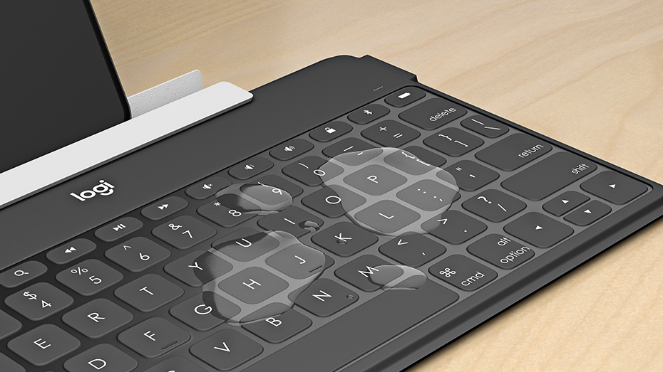 Logitech Keys-to-Go Portable Wireless Keyboard for iOS, Android & Windows