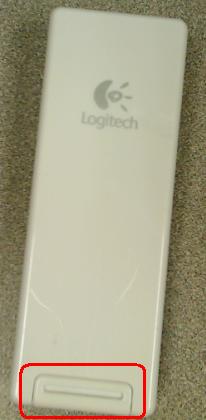 Logitech Pure-Fi Anywhere remote_open1