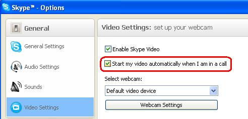 start video auto